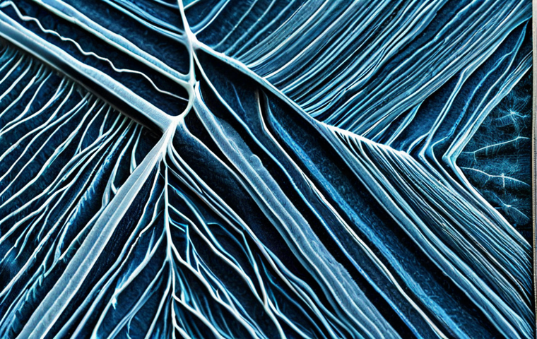 섬유기사 필수 이론 - Microscopic Fiber Analysis**

"Close-up microscopic view of various fiber cross-sections (cotton, po...