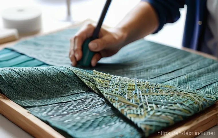 섬유기사 취업 전망 - **Prompt 1: "The Future of Activewear: Seamless Biometric Monitoring"**
    "A fit individual, appro...